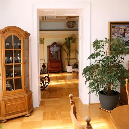 Luxusni S Empirovymi Freskami V Centru Caslavi Lägenhet